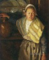 bretonisches Mädchen 1910 Diego Rivera